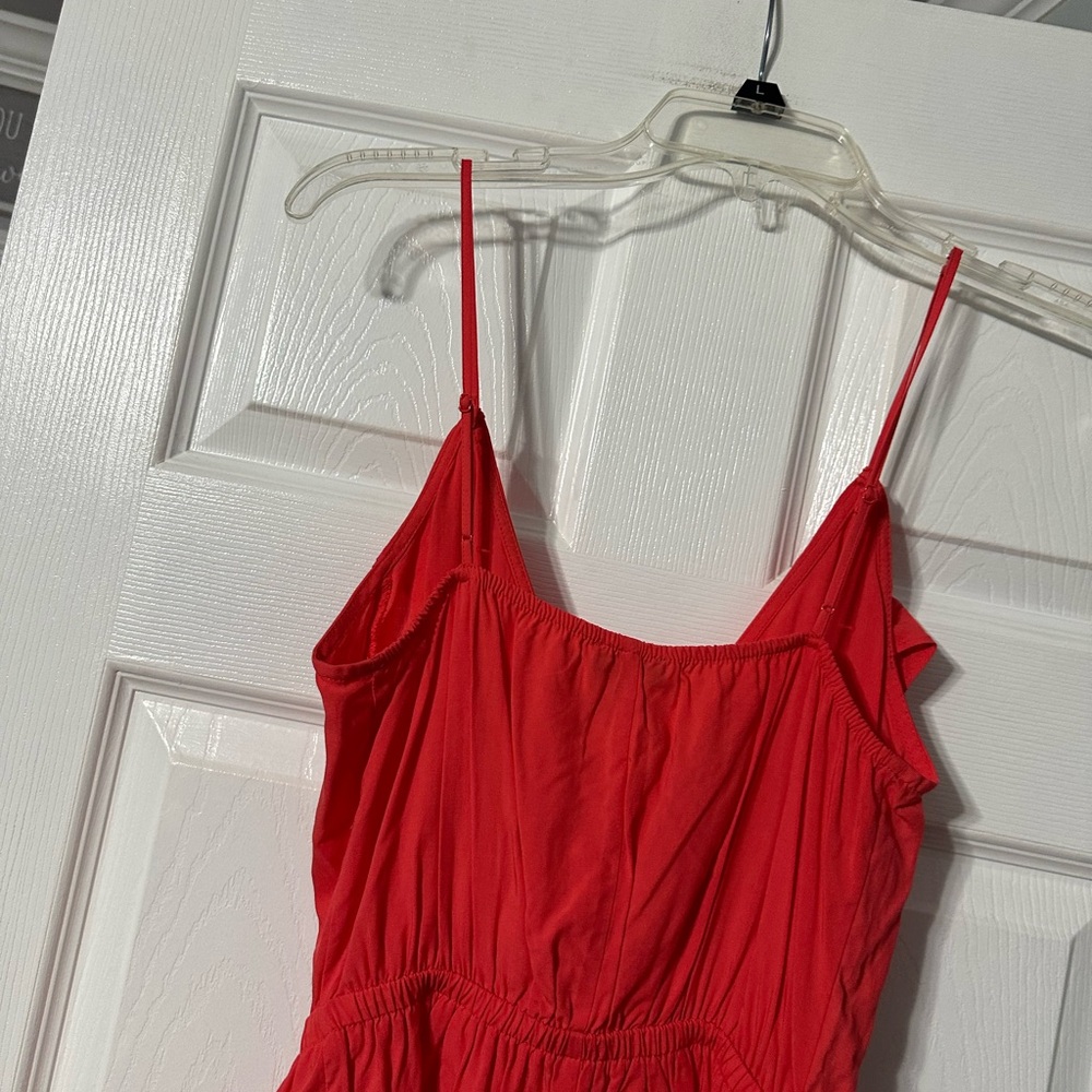 Express Ruffled Faux Wrap Sundress - Picture 9 of 12